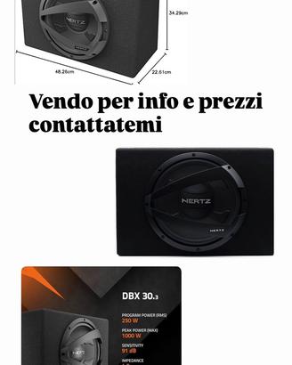 Subwoofer hertz 1000w