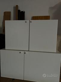 Mobile bianco da terra