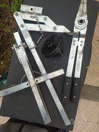 stallonatore + forbice monta-smontagomme per kar