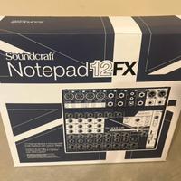 Mixer Soundcraft Notepad-12 FX