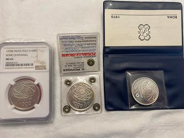 1000 lire  1970 Prova Roma Capitale