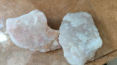 pietre di quarzo rosa per acquario 