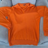 Maglione cotone uomo arancio OVS