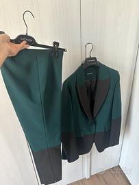 Tailleur nero e verde Coconuda