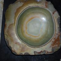 Posacenere in marmo di Onice