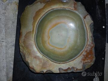 Posacenere in marmo di Onice