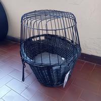 Cestino da bicicletta per cane/gatto