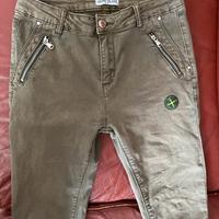 Jeans Stone Island color cachi taglia M