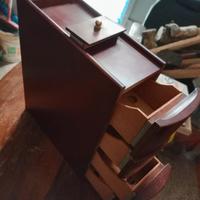 arredamento scatola libro 5 cassettini 