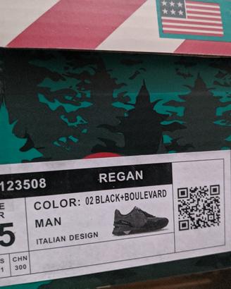Scarpe Cotton Belt New York Regan 45 blk+boulevard