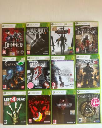 Vari giochi xbox 360