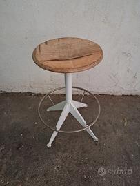 sgabello ufficio Vintage
