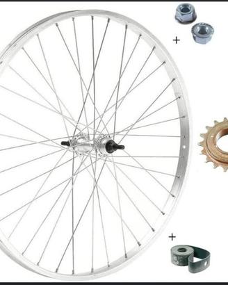 cerchione posteriore bici 26 pollici