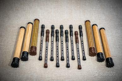 Flauto cromatico 10 fori, 3 ottave, soprano | Pipe