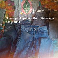 jeans t shirt giubbino bambino ragazzo 6 12 anni