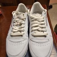 Reebok classic bianche in vera pelle 