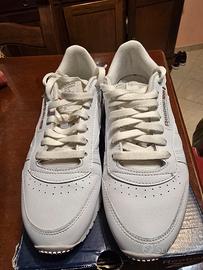 Reebok classic bianche in vera pelle 