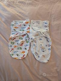 Baby swaddle leggeri 0-3 mesi
