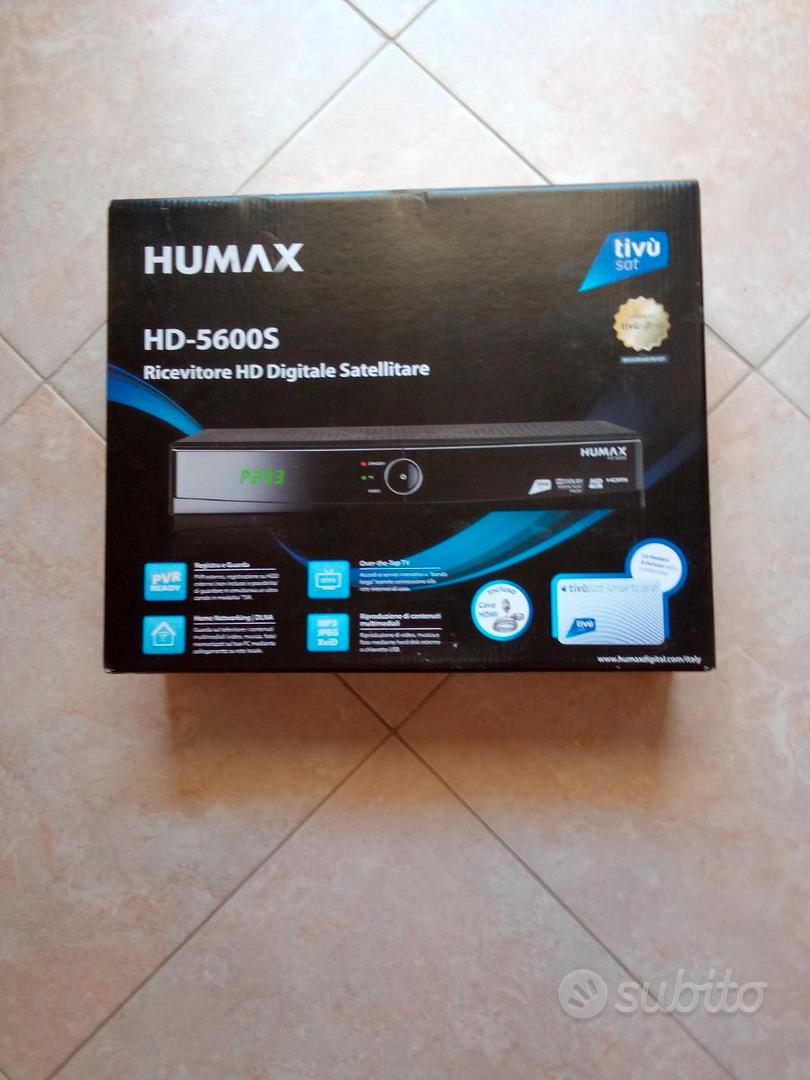 Decoder satellitare Humax HD 5600S - Audio/Video In vendita a Latina