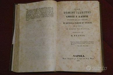 Libro anno 1830 Castaldi, Flauti, De Muro