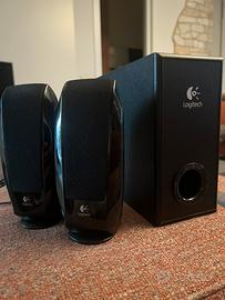 Casse e subwoofer a filo per pc Logitech