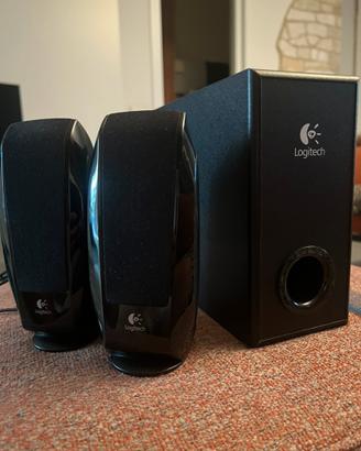 Casse e subwoofer a filo per pc Logitech
