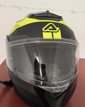 Casco modulare ACERBIS nero/giallo fluo Taglia L