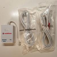 Filtro ADSL Vodafone con cavi