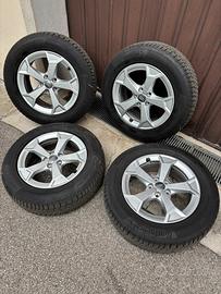 Cerchioni Audi con gomme invernali