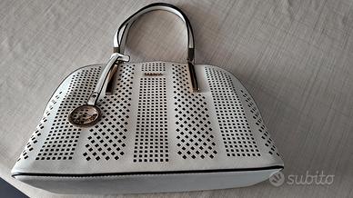 borsa bianca eco pelle 