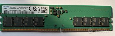 RAM Samsung DDR5 16GB UDIMM – M323R2GA3BB0‑CQK0L