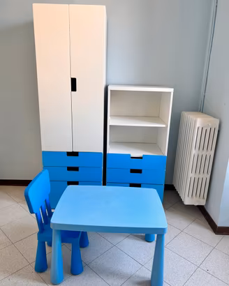 Armadio e cassettiera Ikea stanzetta bimbo