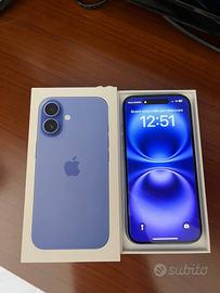 Iphone 16 128 gb blu