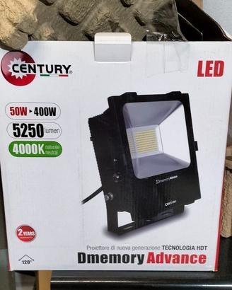 Faro led da esterno 50w/400w nuovo