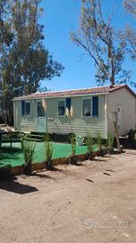Casa mobile in campeggio privato