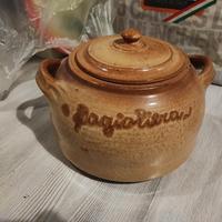 pentola fagioliera in terracotta 