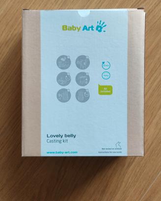 Kit calco pancione gravidanza baby art lovely 