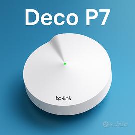 3 satelliti  TP-Link Deco P7 (wifi-mesh)