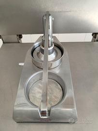 Pressa Manuale Professionale per Hamburger in Acci
