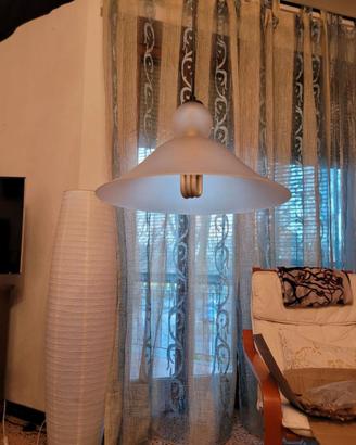 lampadario da cucina in vetro