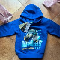 Felpa e pantalone Benetton - BatWheels DC tg. 104