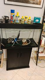 Acquario Juwel 140 LT + mobiletto completo