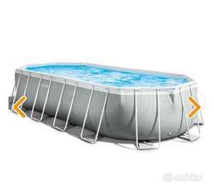 PISCINA FUORI TERRA E POMPA  CON FILTRO A SABBIA