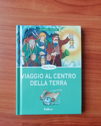 Libro per i ragazzi Viaggio al centro della terra