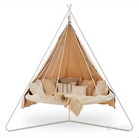 Amaca circolare "Tiipii" con zanzariera