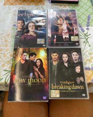 4 dvd ‘the twilight saga’