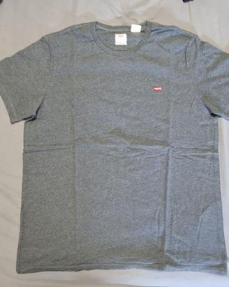 T-shirt Levi’s Uomo Grigio 100% Cotone Tg. L
