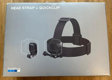 Fascia per la testa + QuickClip per GoPro