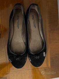 Ballerine scamosciate Nero Giardini