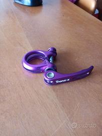 collarino sgancio rapido sella bici tranzx